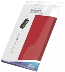 Ultimate Guard Binder: 18-Pocket 360 Zipfolio Xenoskin Red UGD010210